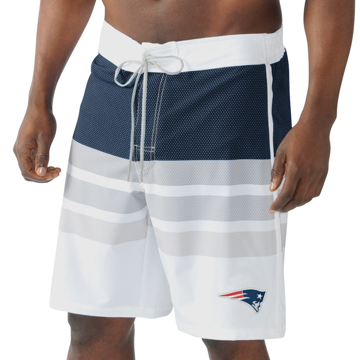 patriots swim trunks