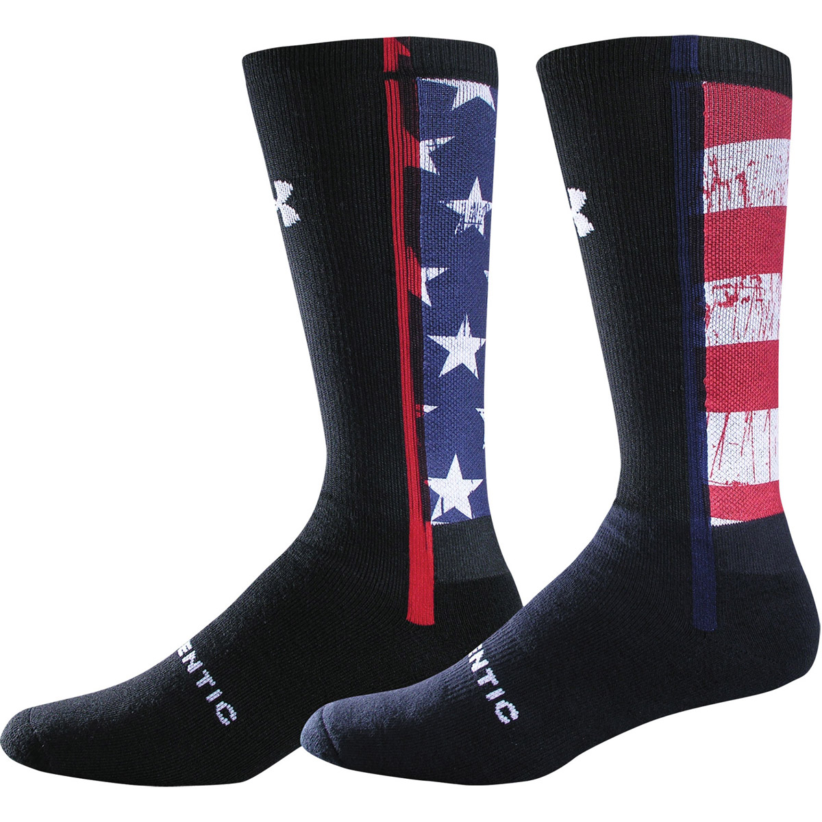 under armour american flag socks