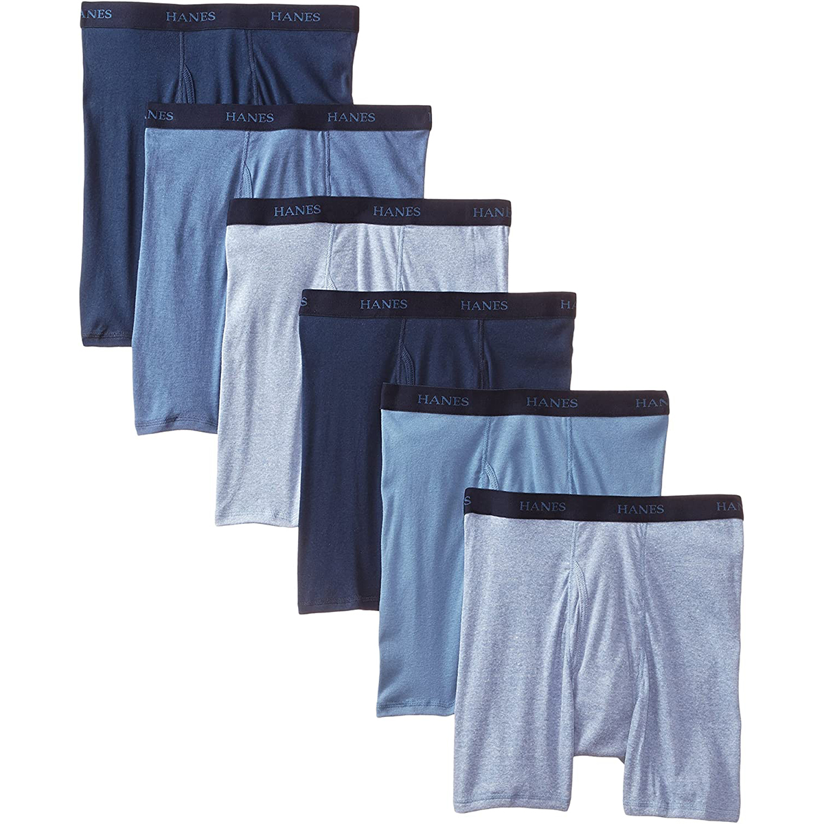 Hanes Classics Men's Boxer Briefs, 6-Pack