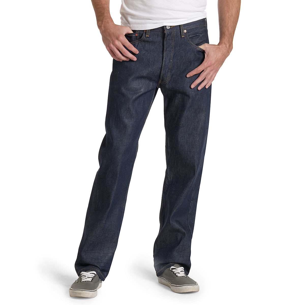 Levi's Men's 501 Original Fit Jeans - Blue, 35/30