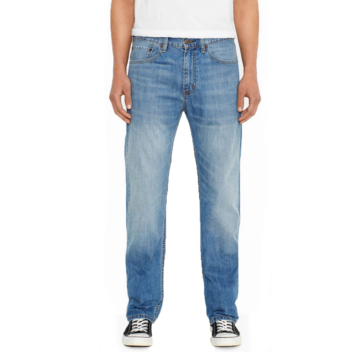 Levi's Men's 505 Regular Fit Jeans - Blue, 32/36
