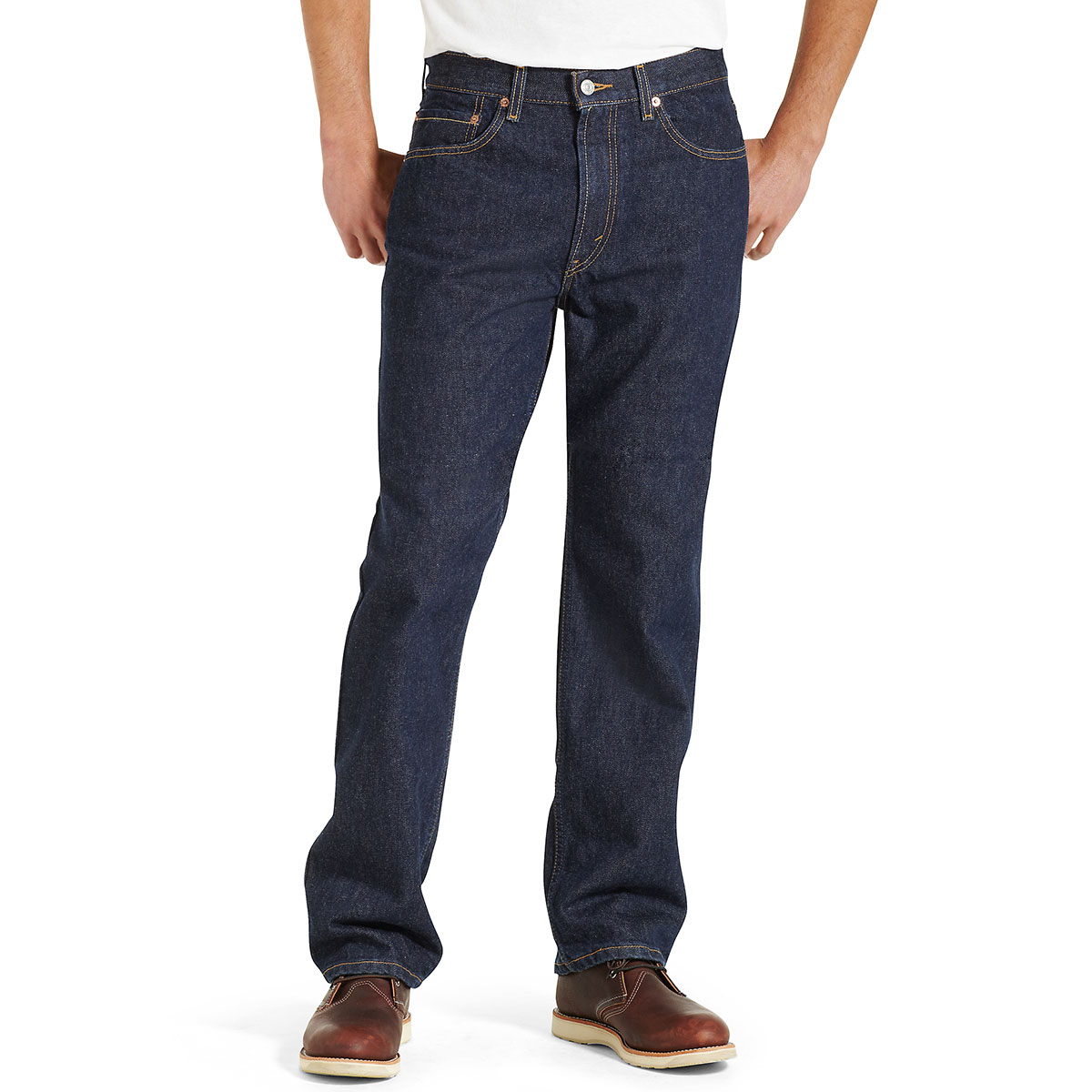 Levi's Men's 505 Regular Fit Jeans - Blue, 34/29
