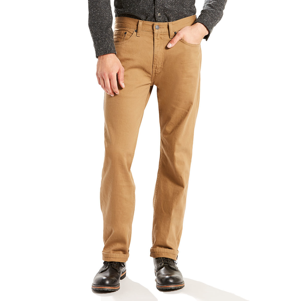 levi's men's 505 regular fit twill pant