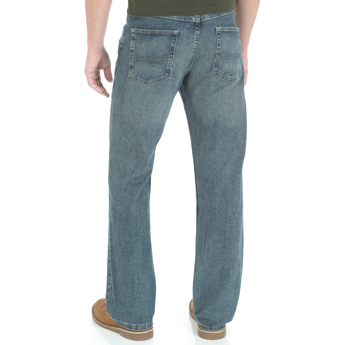 Genuine Wrangler Men's Advanced Comfort Straight Fit Jeans | eBay