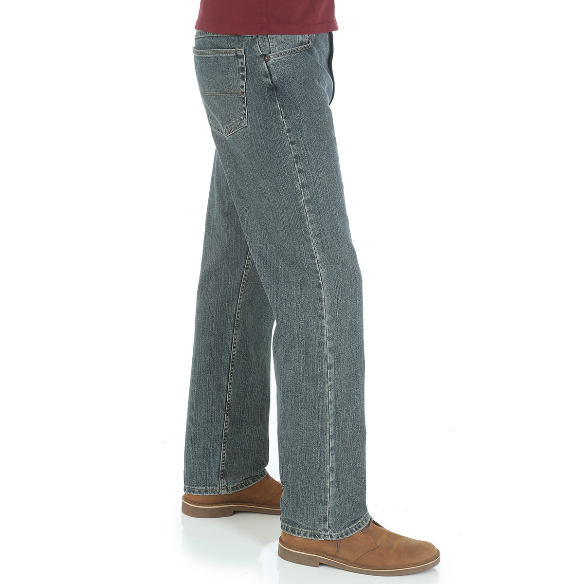 wrangler jeans mens relaxed fit