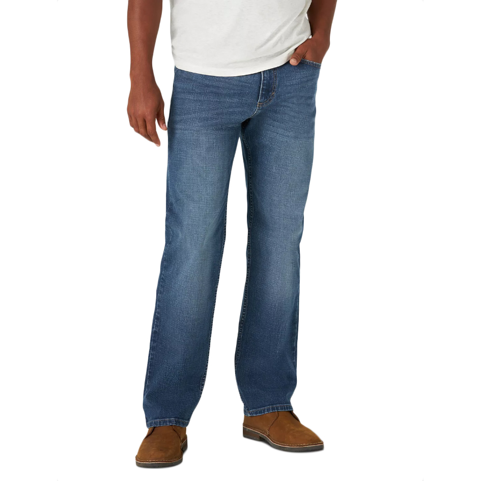 Genuine Wrangler Men's Advanced Comfort Relaxed Fit Jeans