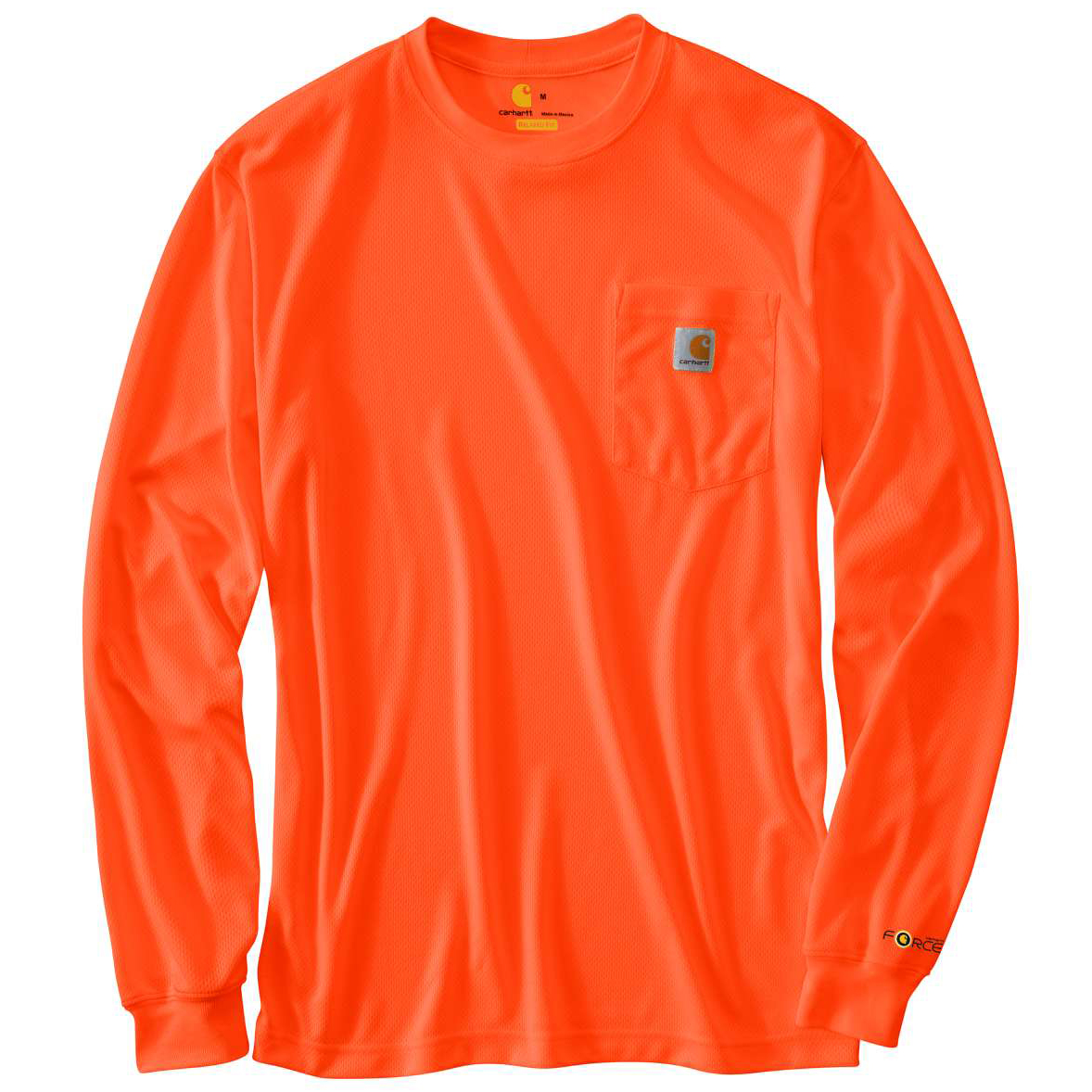 Carhartt Men's Force T-Shirt - Orange, XXL