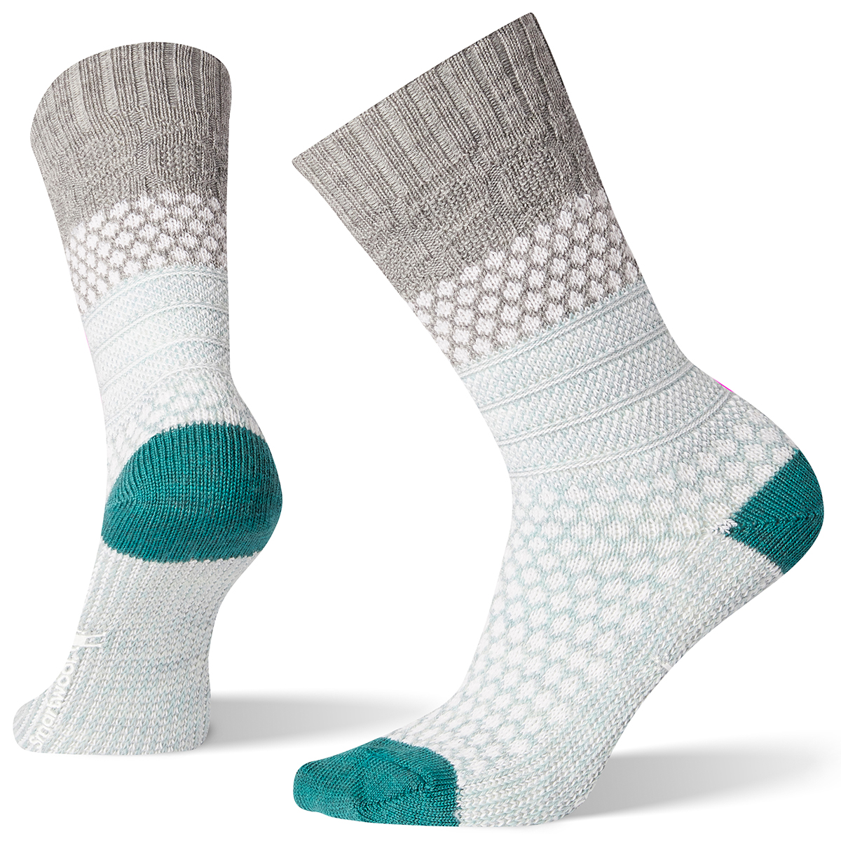 Smartwool Women's Popcorn Cable Socks - Black, M