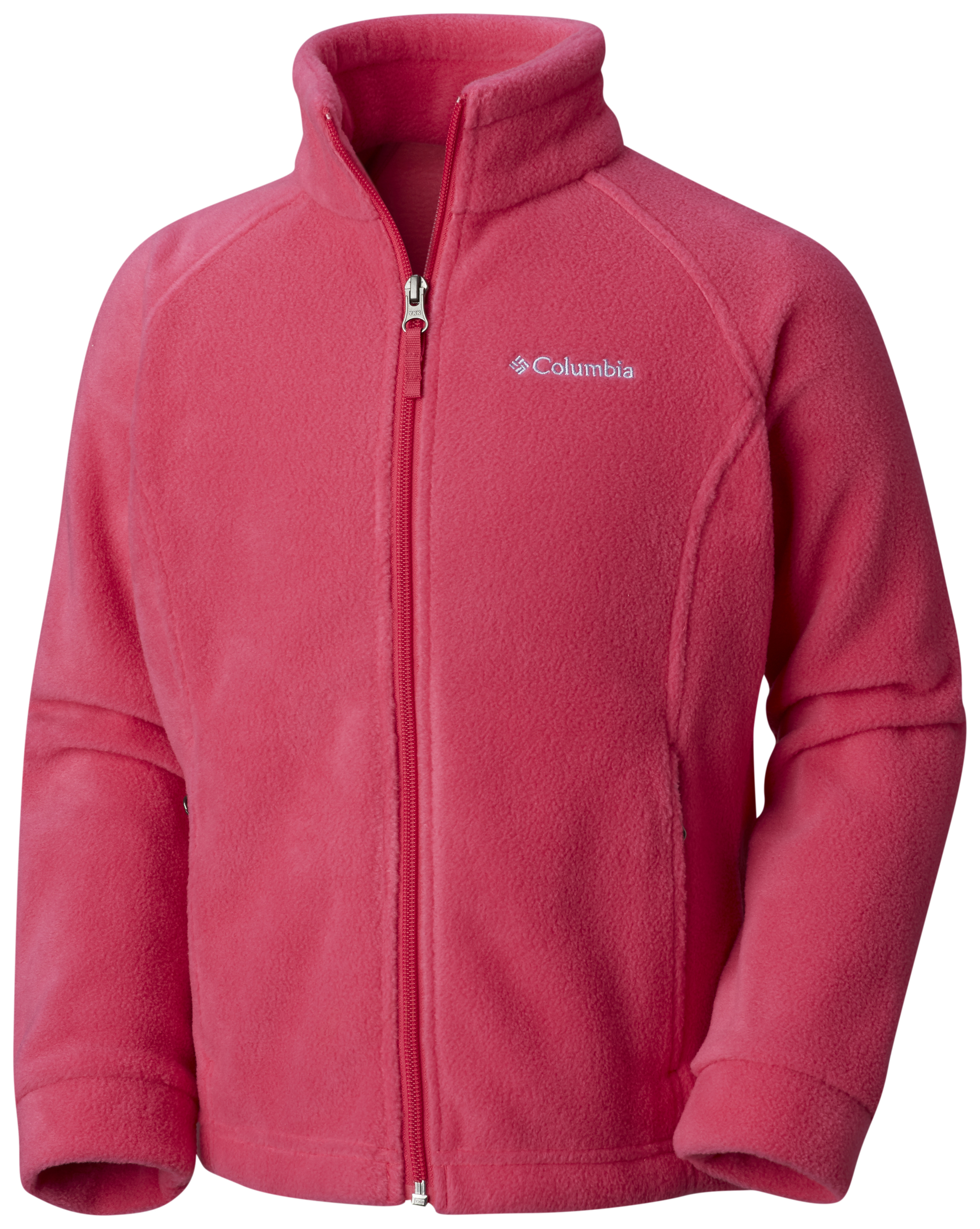 Columbia Girls' Benton Springs Fleece - Red, XL