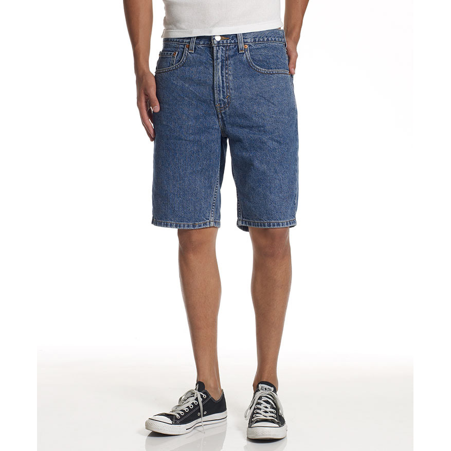 Levi's Young Men's 505 Regular Fit Denim Shorts - Blue, 32