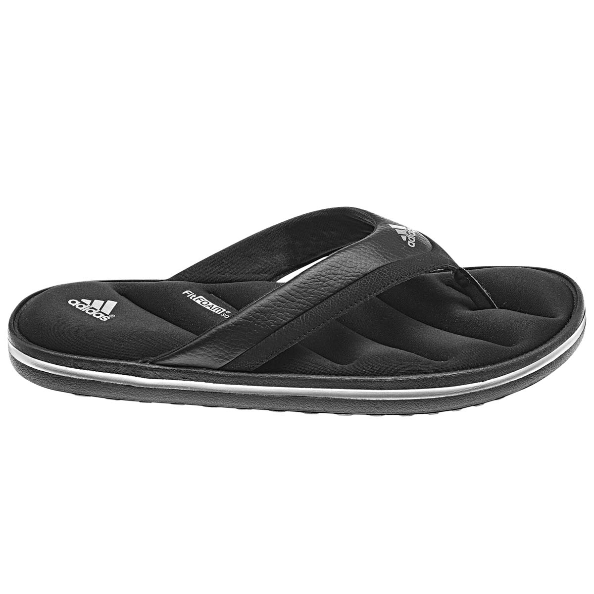 adidas foam fit flip flops