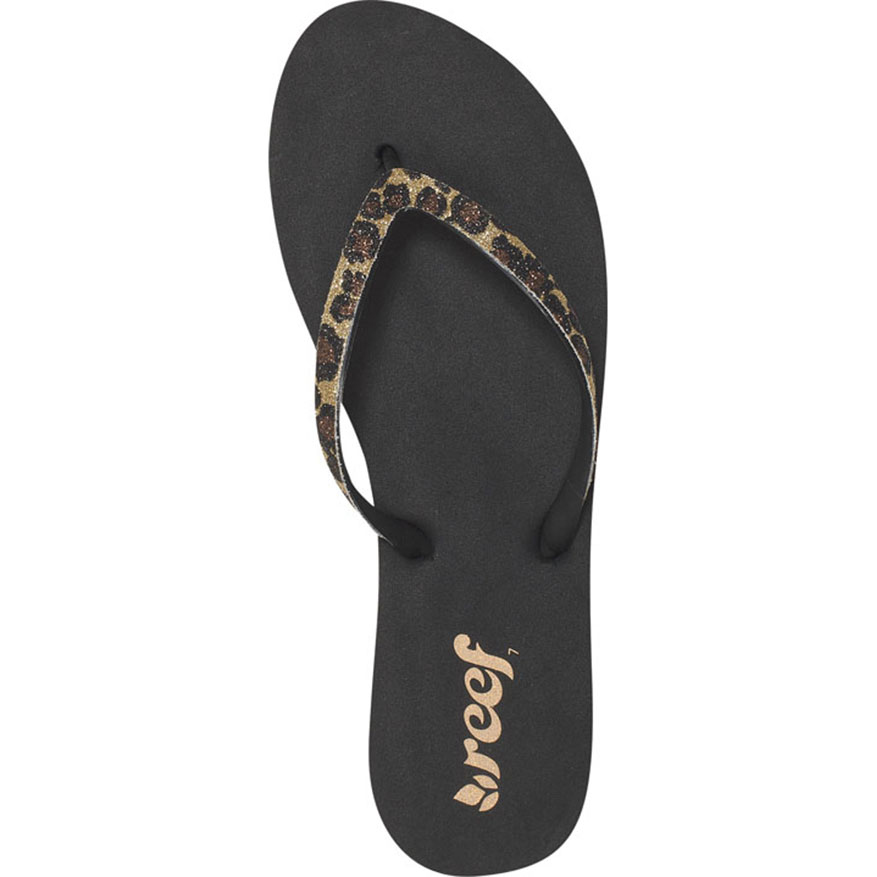 womens leopard flip flops