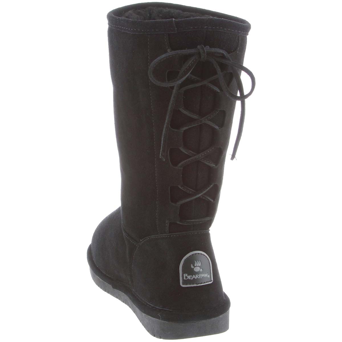 bearpaw lace up back boots