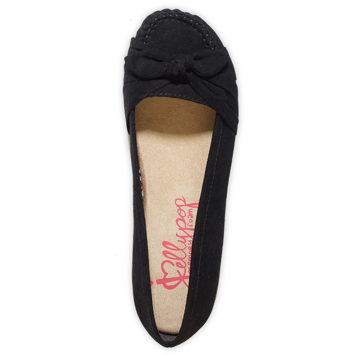 memory foam black flats