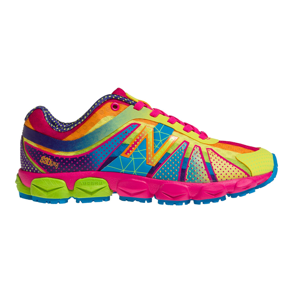 NEW BALANCE Girls KJ890 Rainbow 