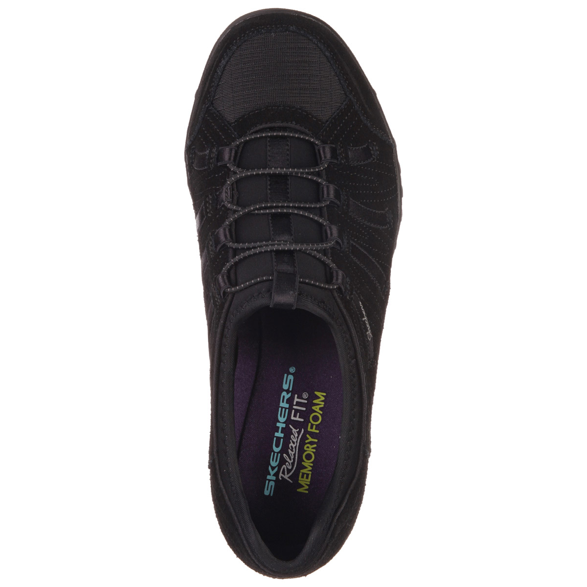 skechers relaxed fit black