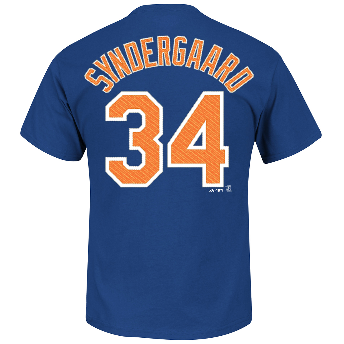 Noah Syndergaard New York Mets Youth Gray Tri-Blend Name & Number Jersey  T-Shirt