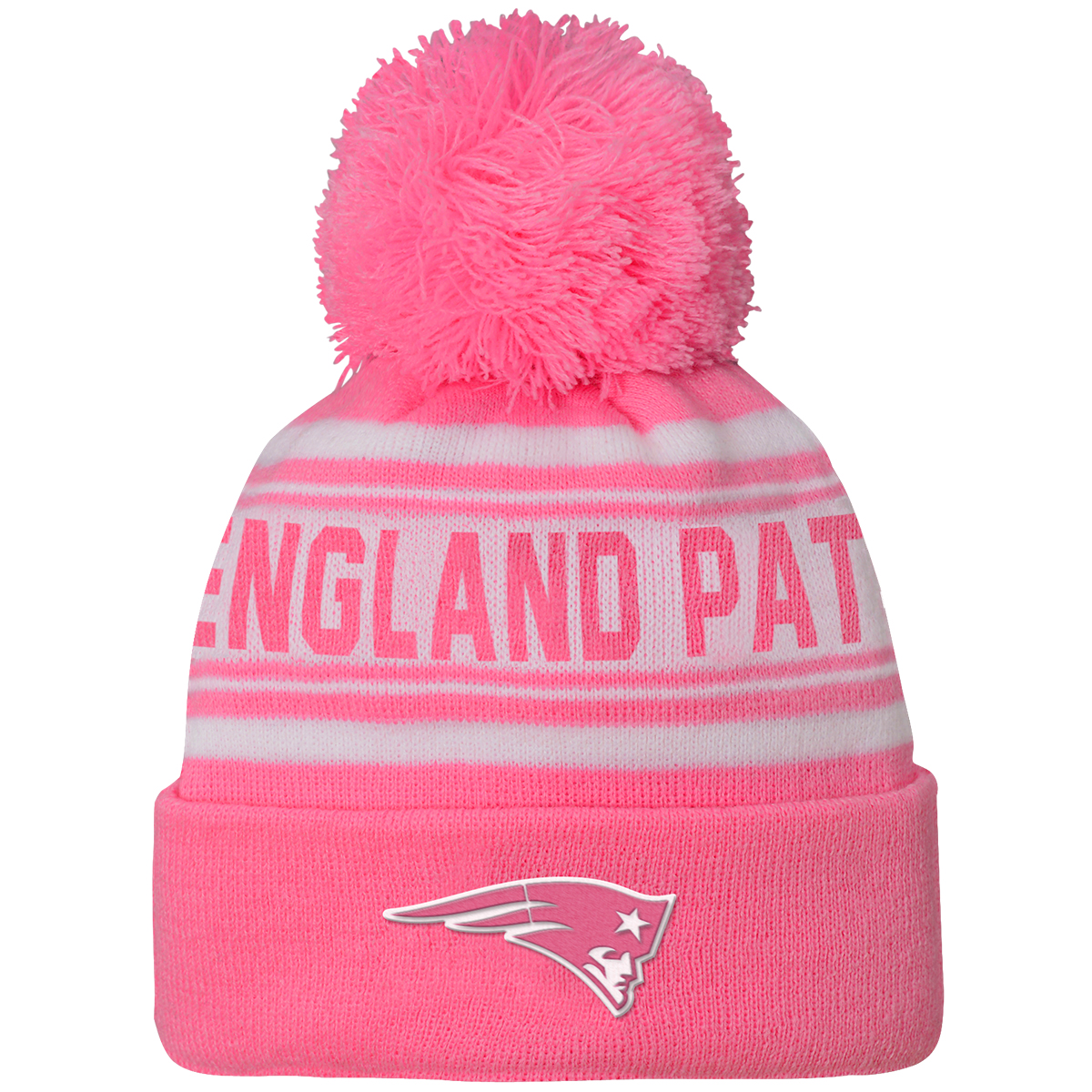 pink patriots beanie