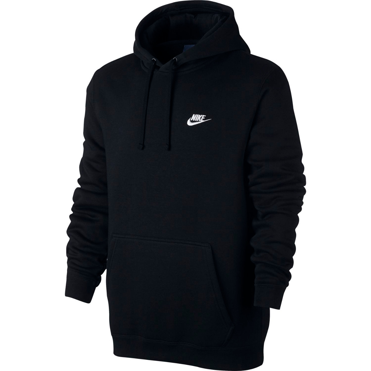 nike pullover hoodie men's black