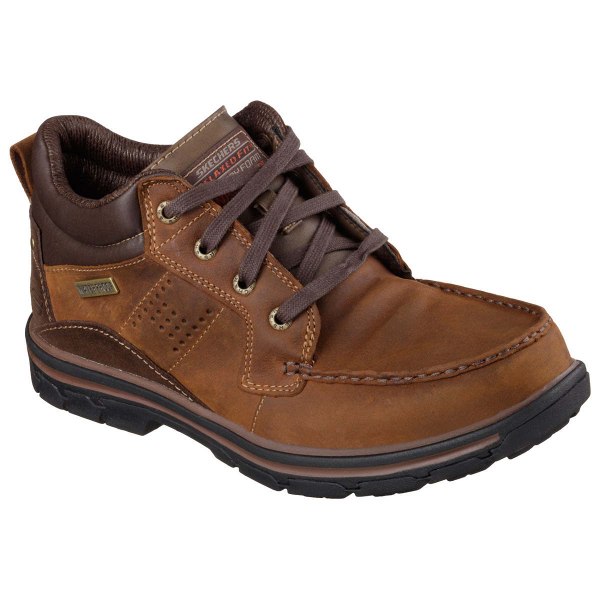 Skechers Men's Melego Shoes - Brown, 10.5