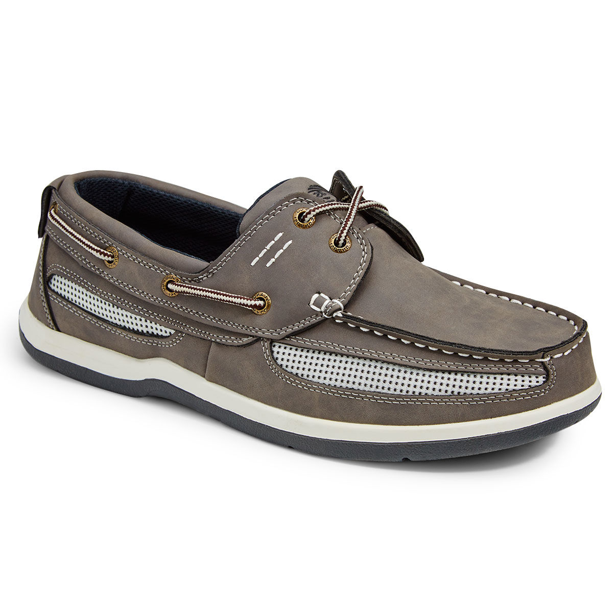 Island Surf Company Men's Cod Boat Shoes - Black, 9.5