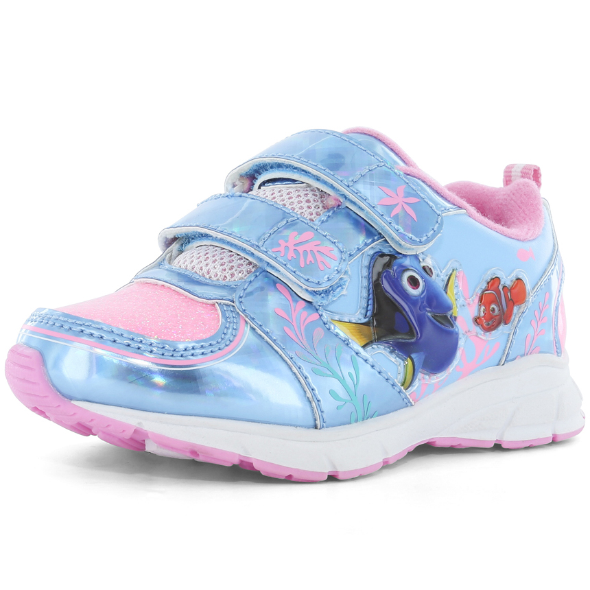 Josmo Infant Girls' Finding Dory Velcro Sneakers - Blue, 11