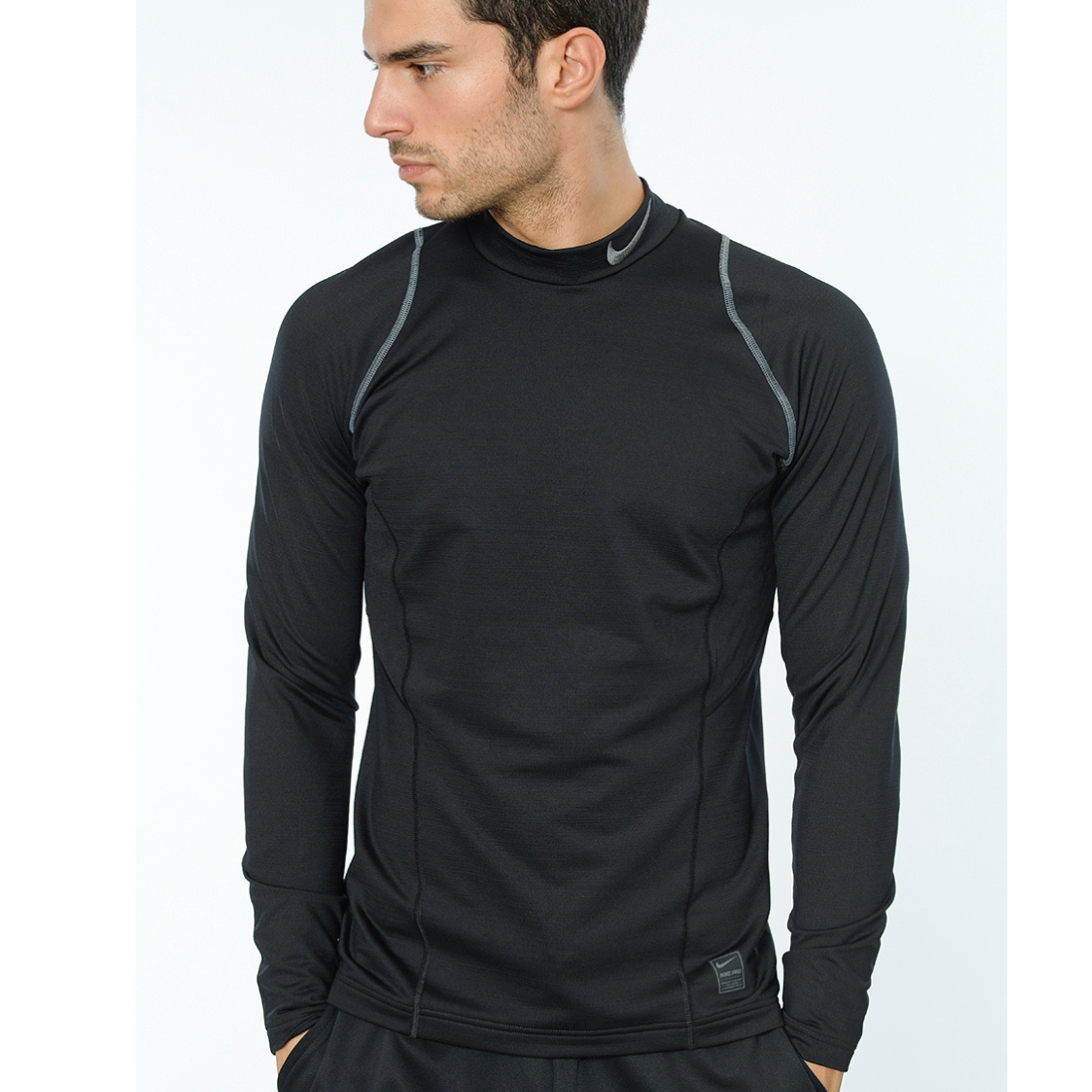 nike pro hyperwarm men's top