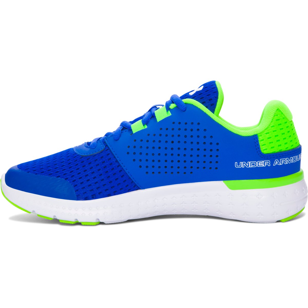 boys blue under armour shoes