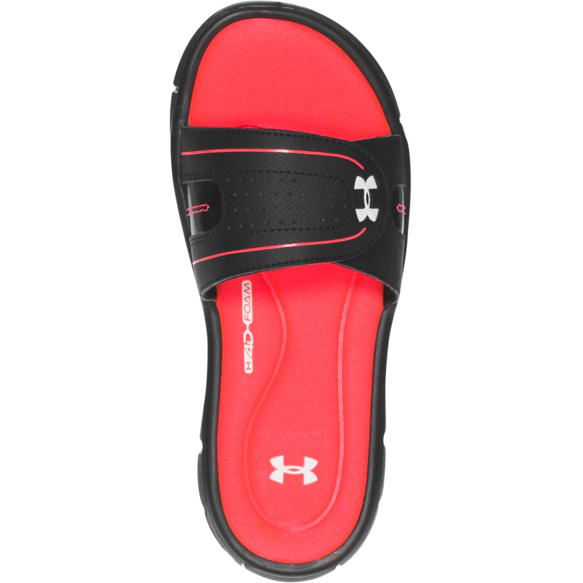 girls under armour flip flops