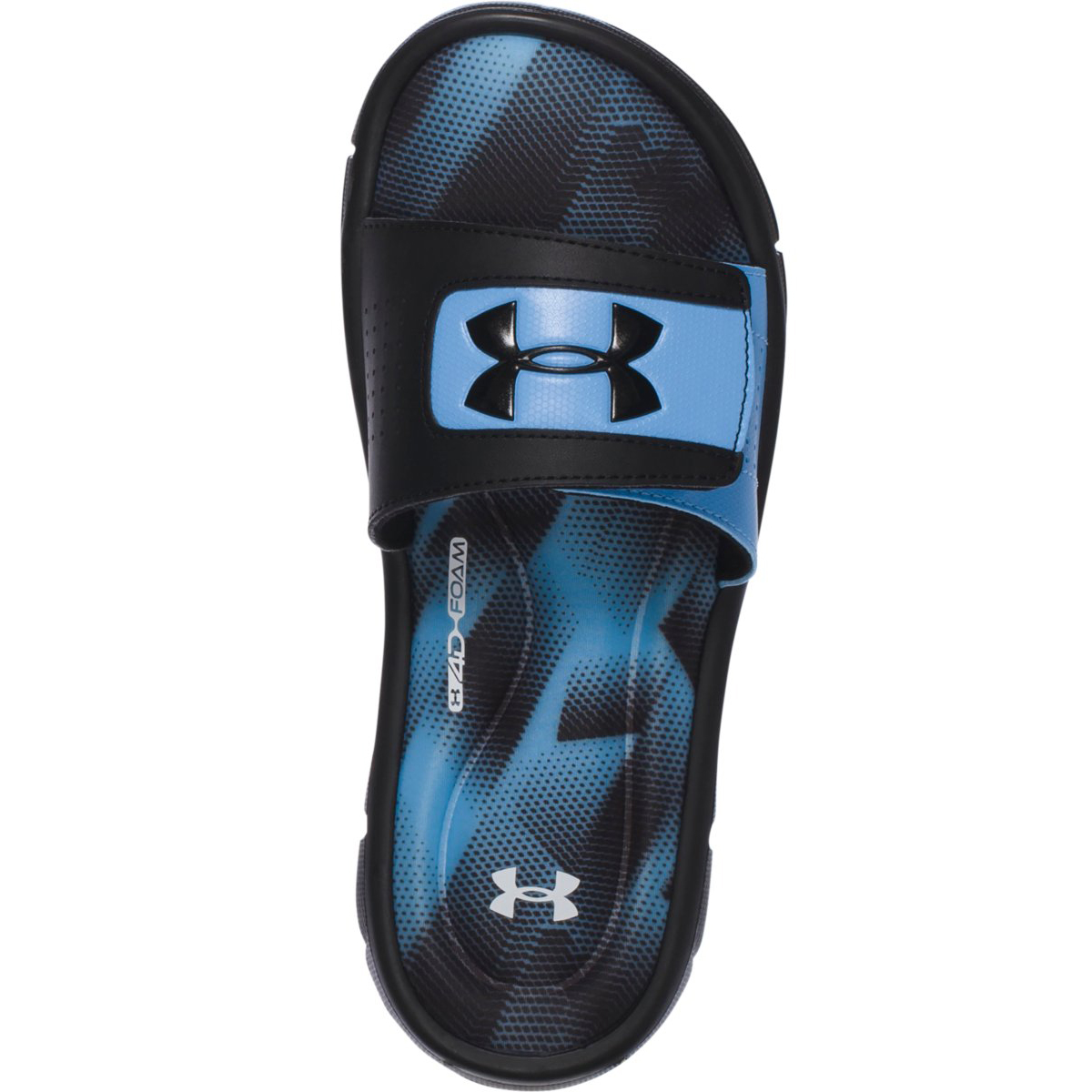 boys under armour flip flops