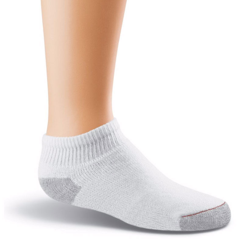 Hanes Boys' Low Cut Socks, 10 Pack