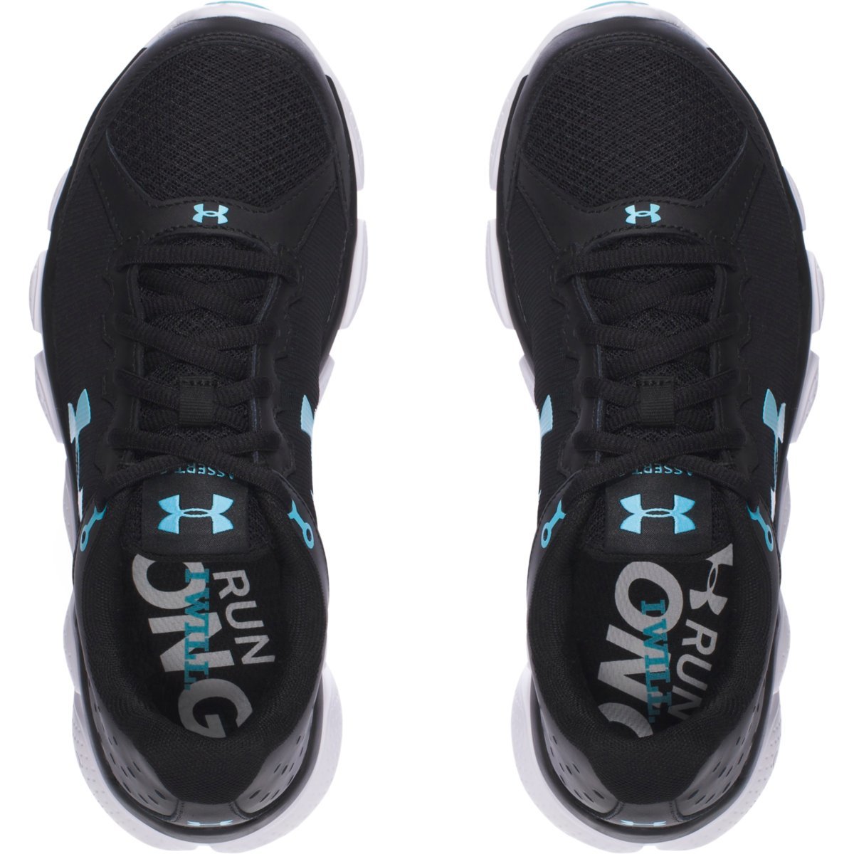 under armour women's black sneakers