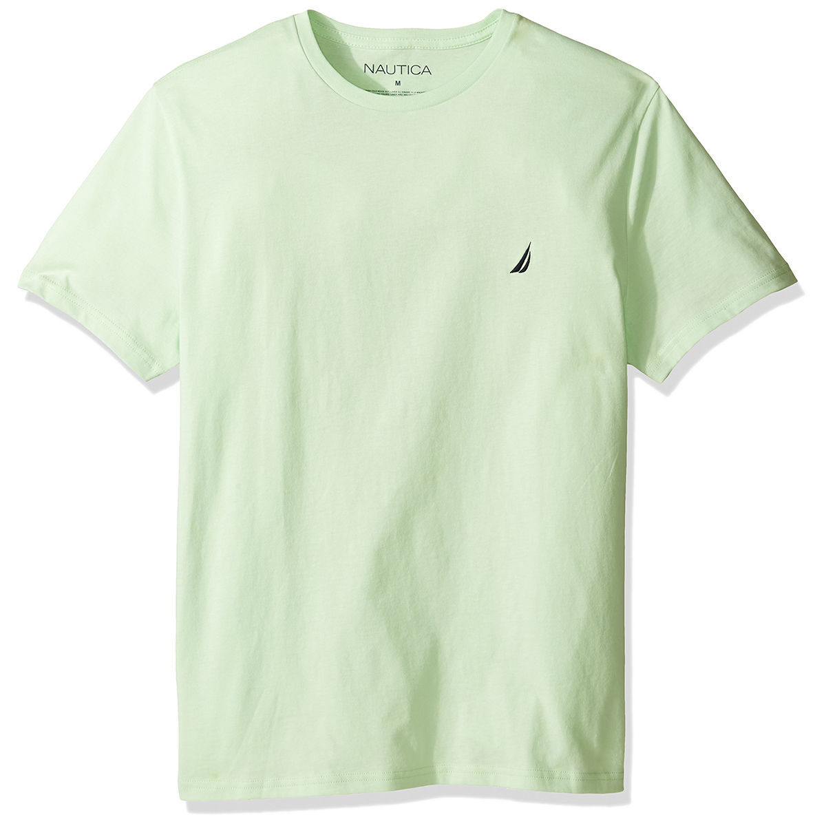 Nautica Men's Solid Short Sleeve Crewneck Tee - Green, M