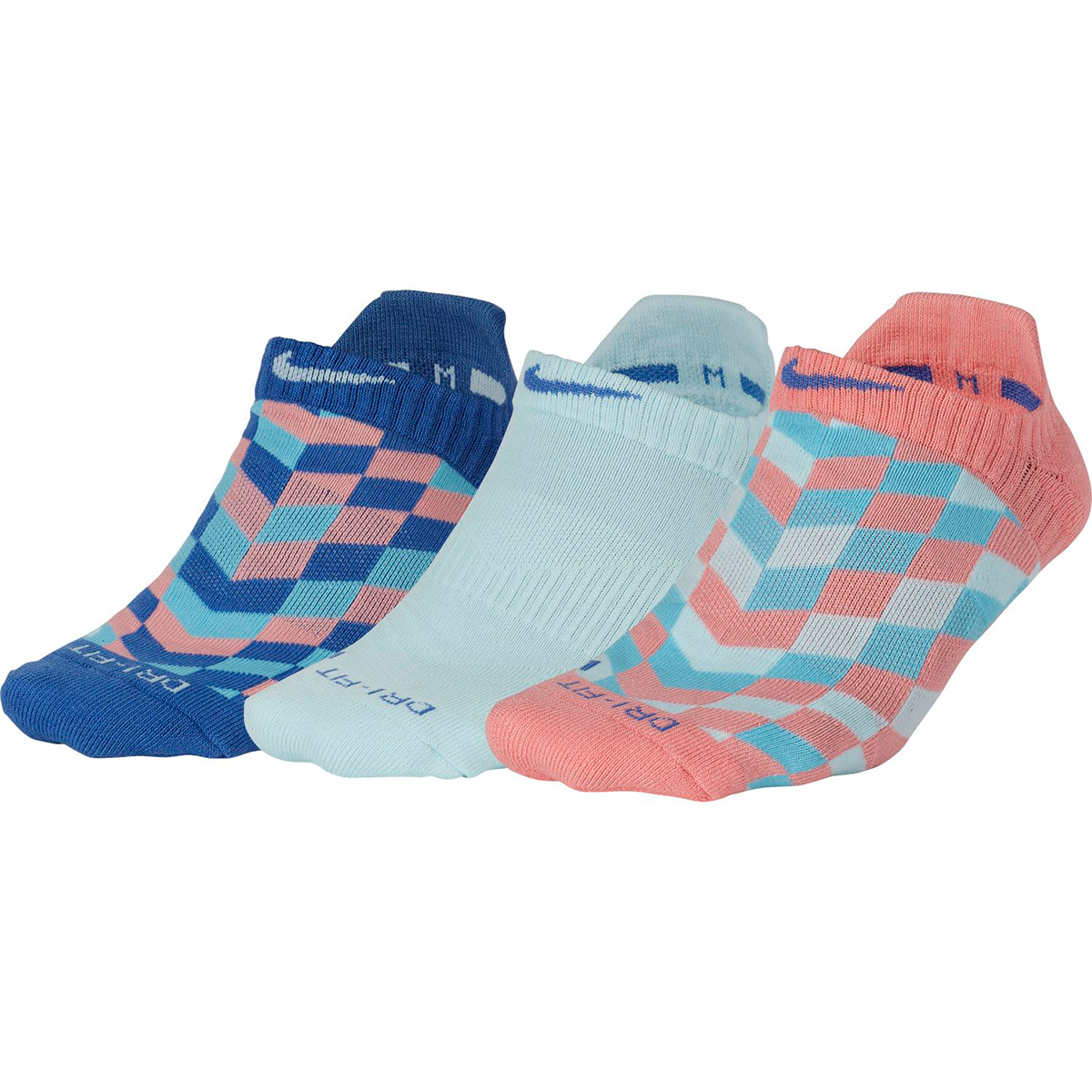 nike women's dri fit socks no show