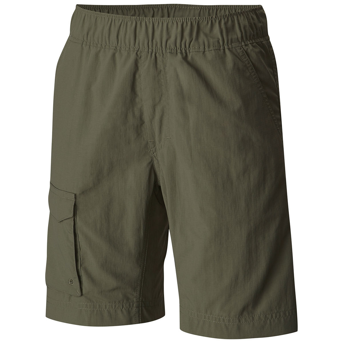 Columbia Boys' Silver Ridge Pull-On Shorts - Green, L