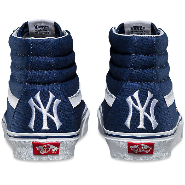 vans yankees sk8 hi