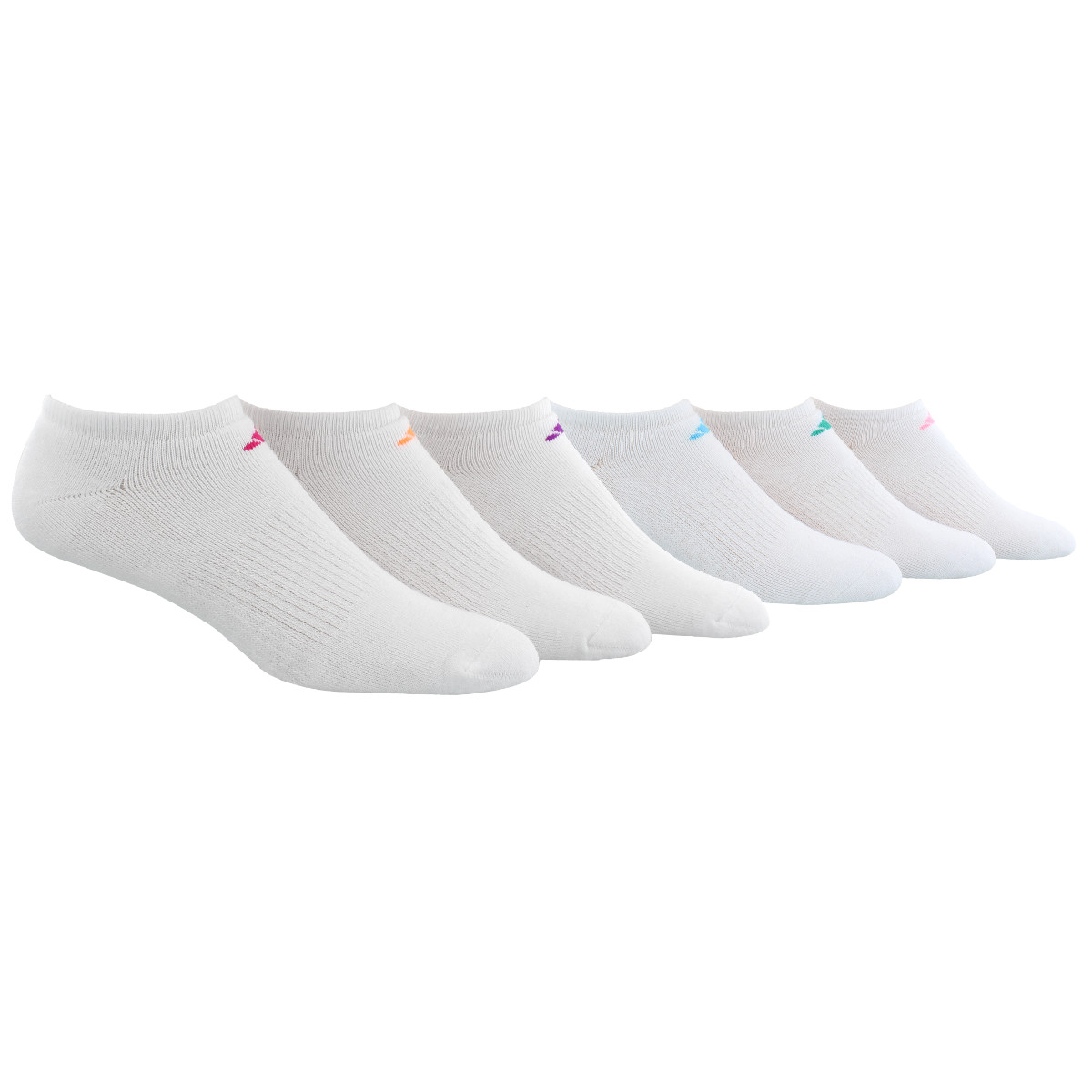 Adidas Women's No Show Socks, 6 Pack