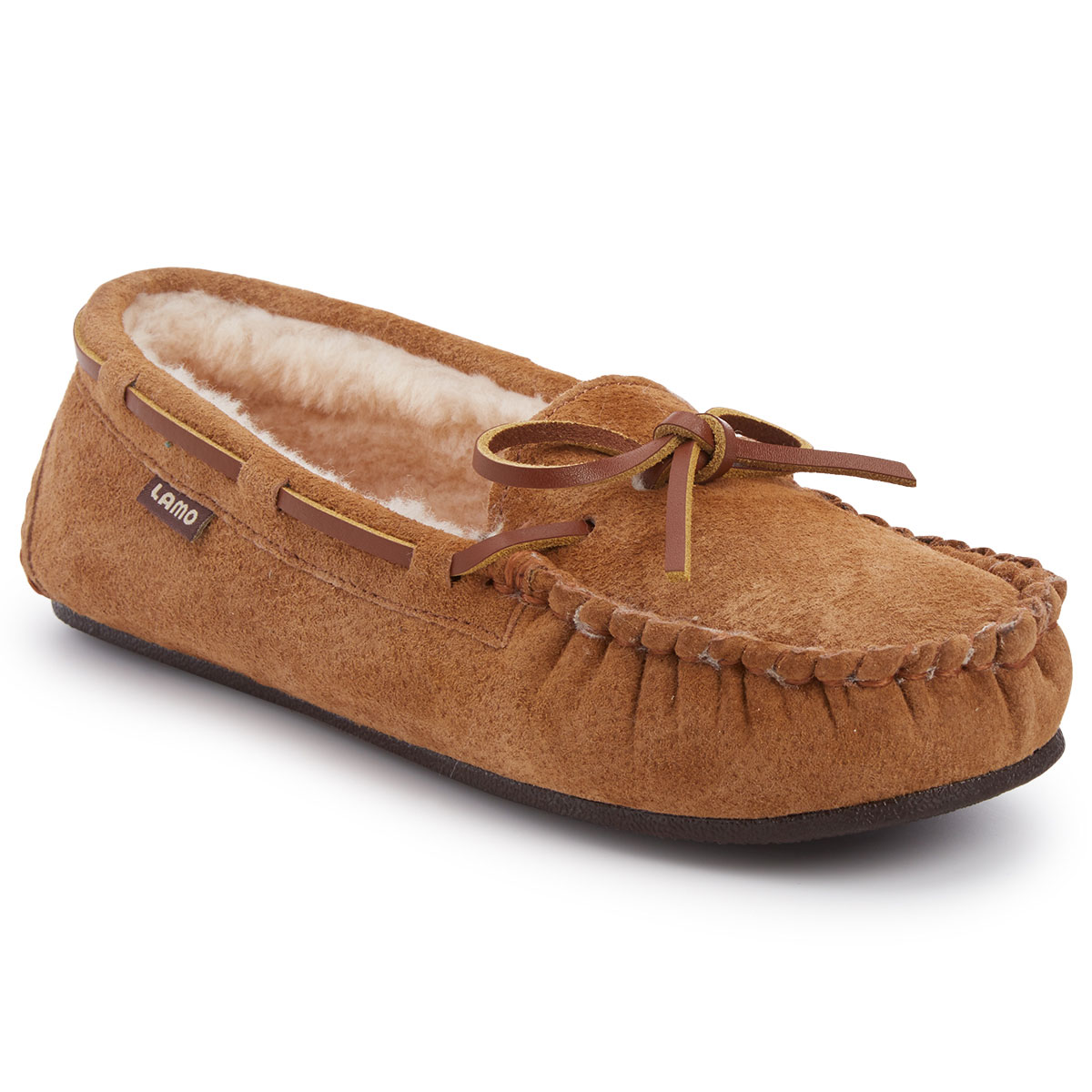 lamo women's fleece moccasins