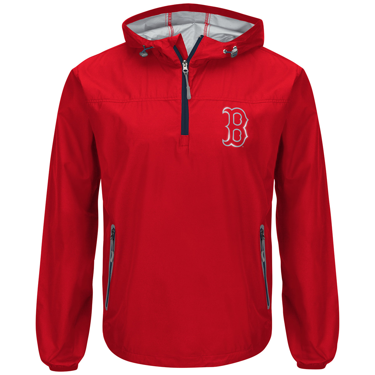 red sox half zip pullover