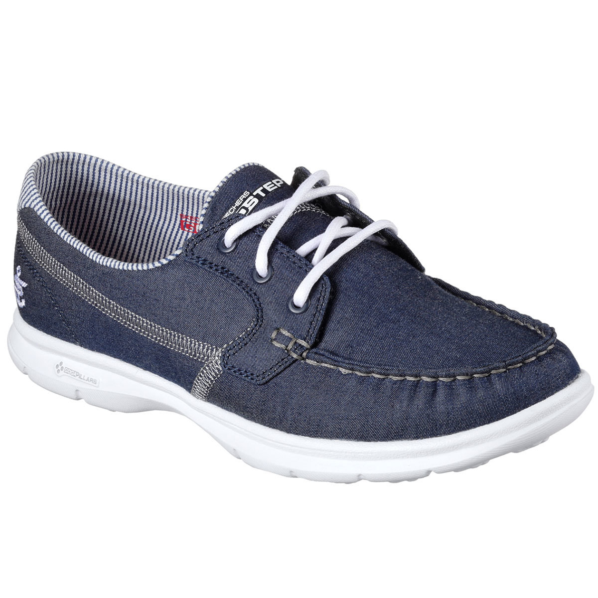 skechers go step marina boat shoe