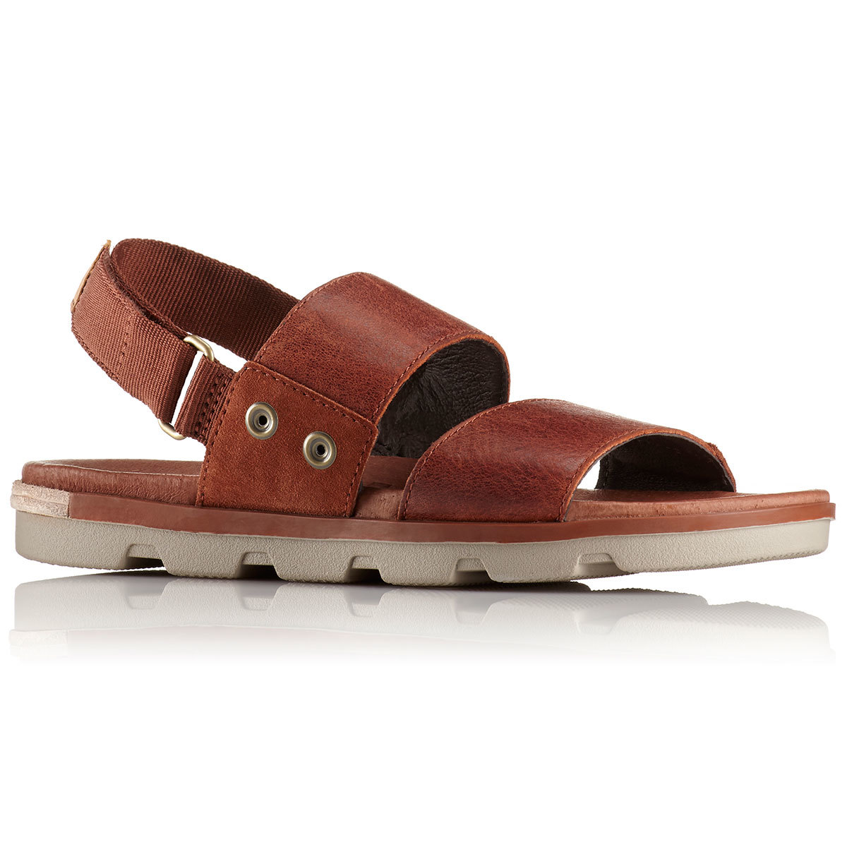 Sorel Women's Torpeda Sandals, Sahara/fossil - Brown, 8