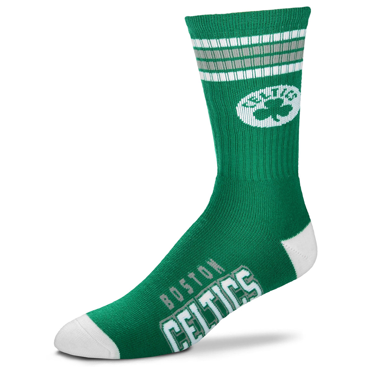 Boston Celtics Men's 4 Stripe Deuce Socks