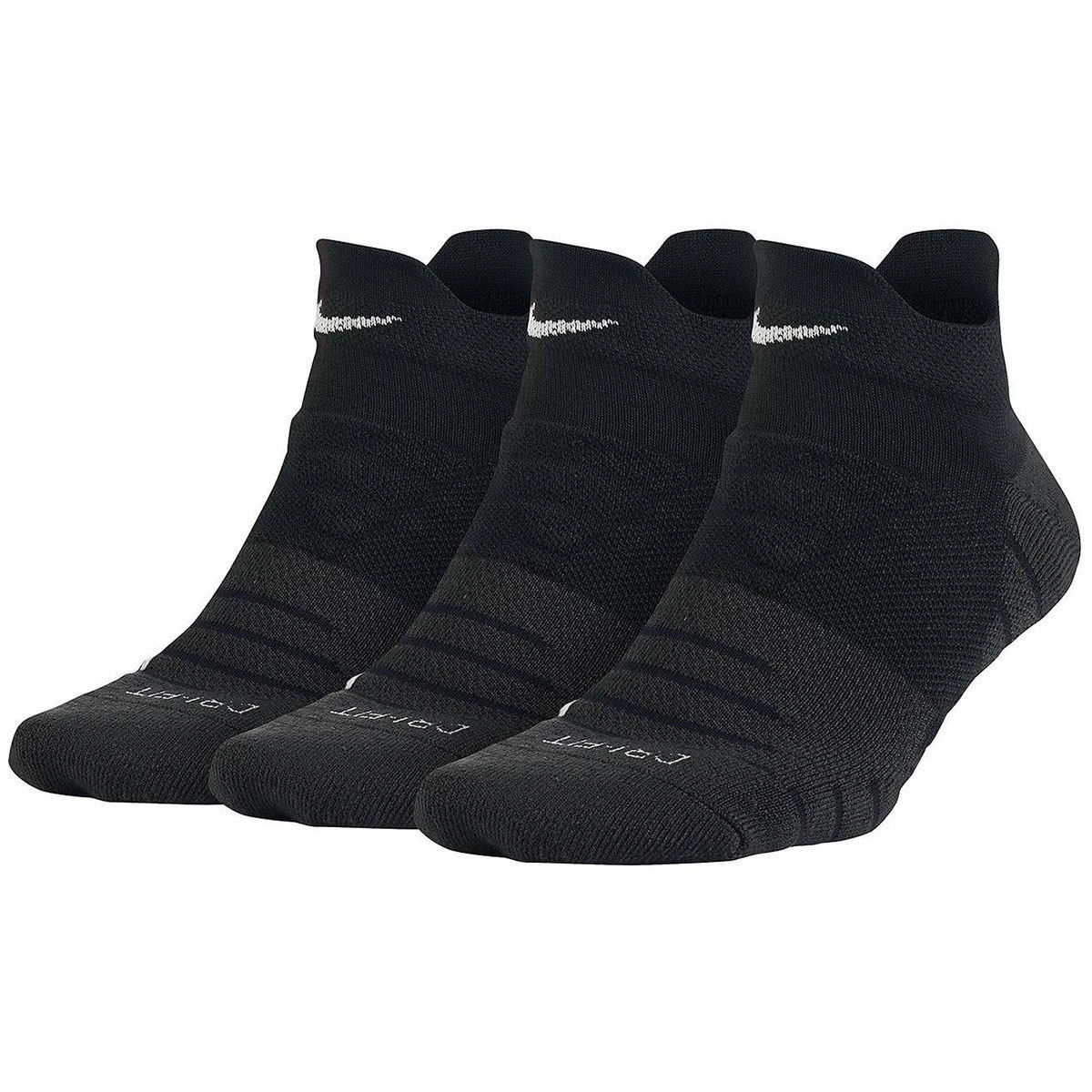 Nike Women's Dry Cushion Low Training Socks, 3 Pairs