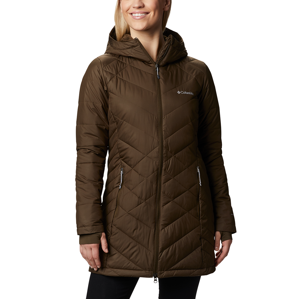 Columbia Women's Heavenly Long Hooded Jacket