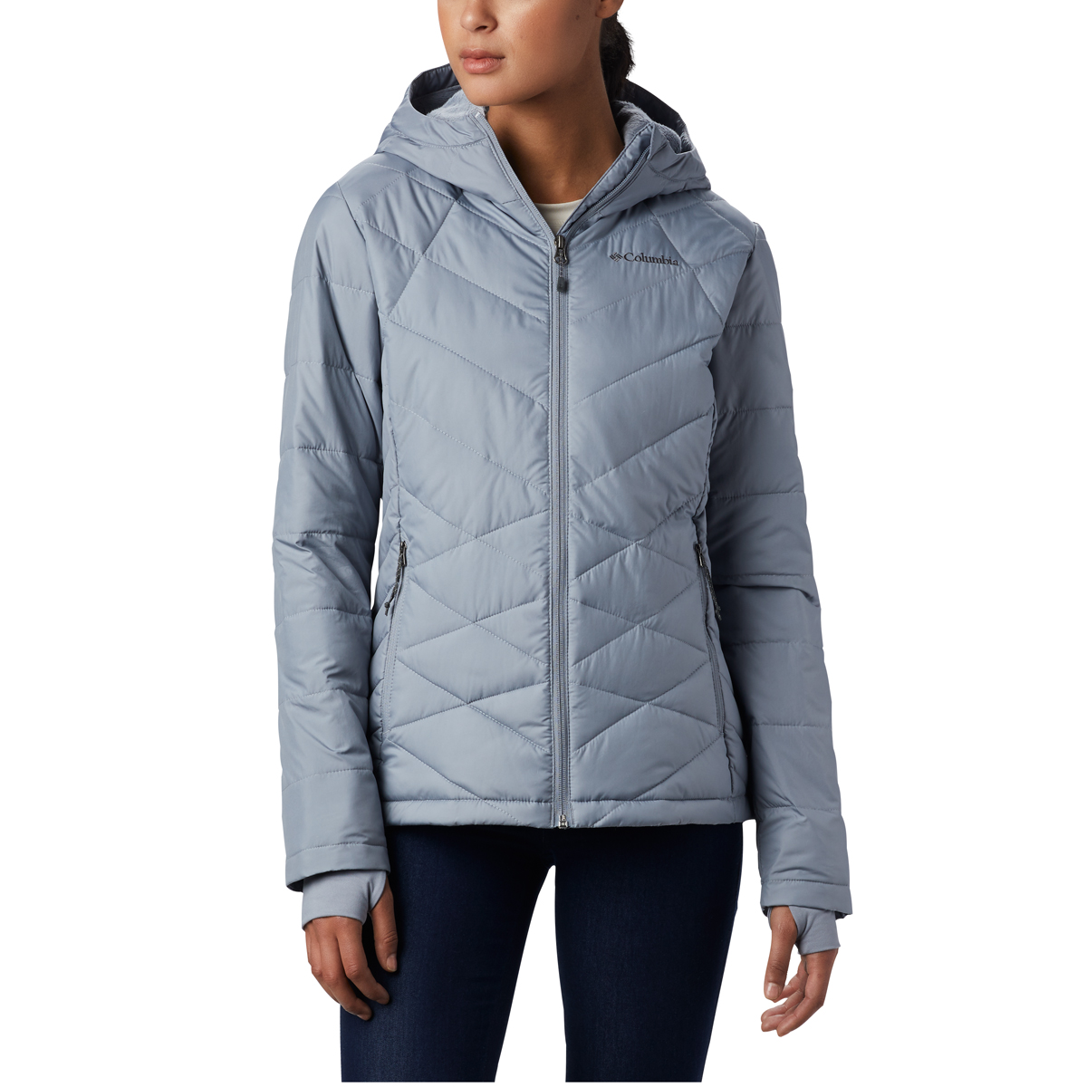 Columbia Women's Heavenly Hooded Jacket - Black, S