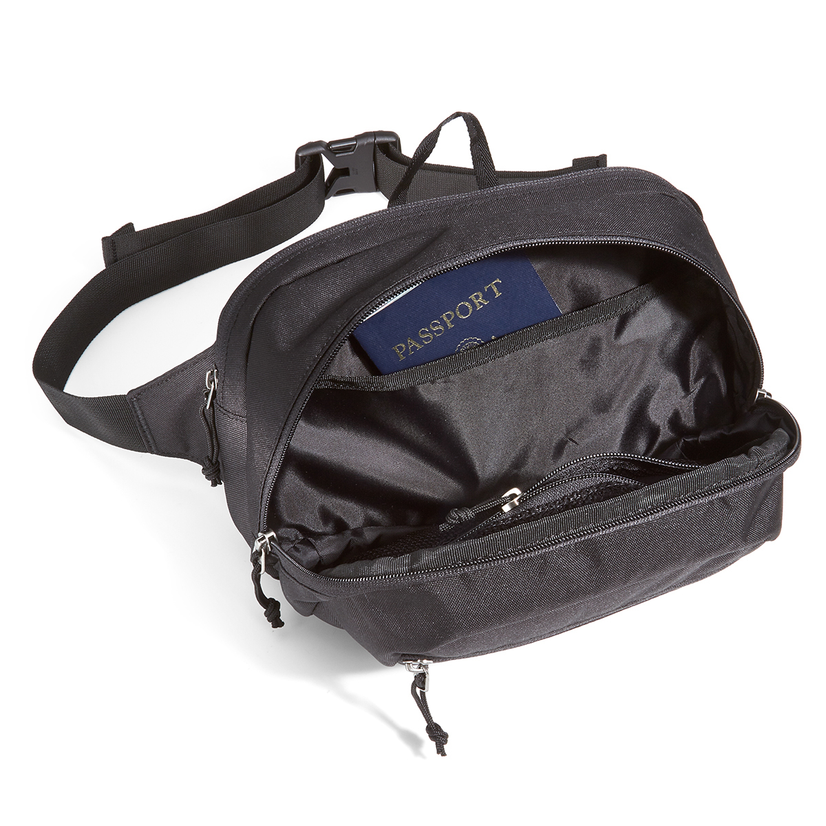 EMS Travel Waist Pack, Large Black One Size | eBay