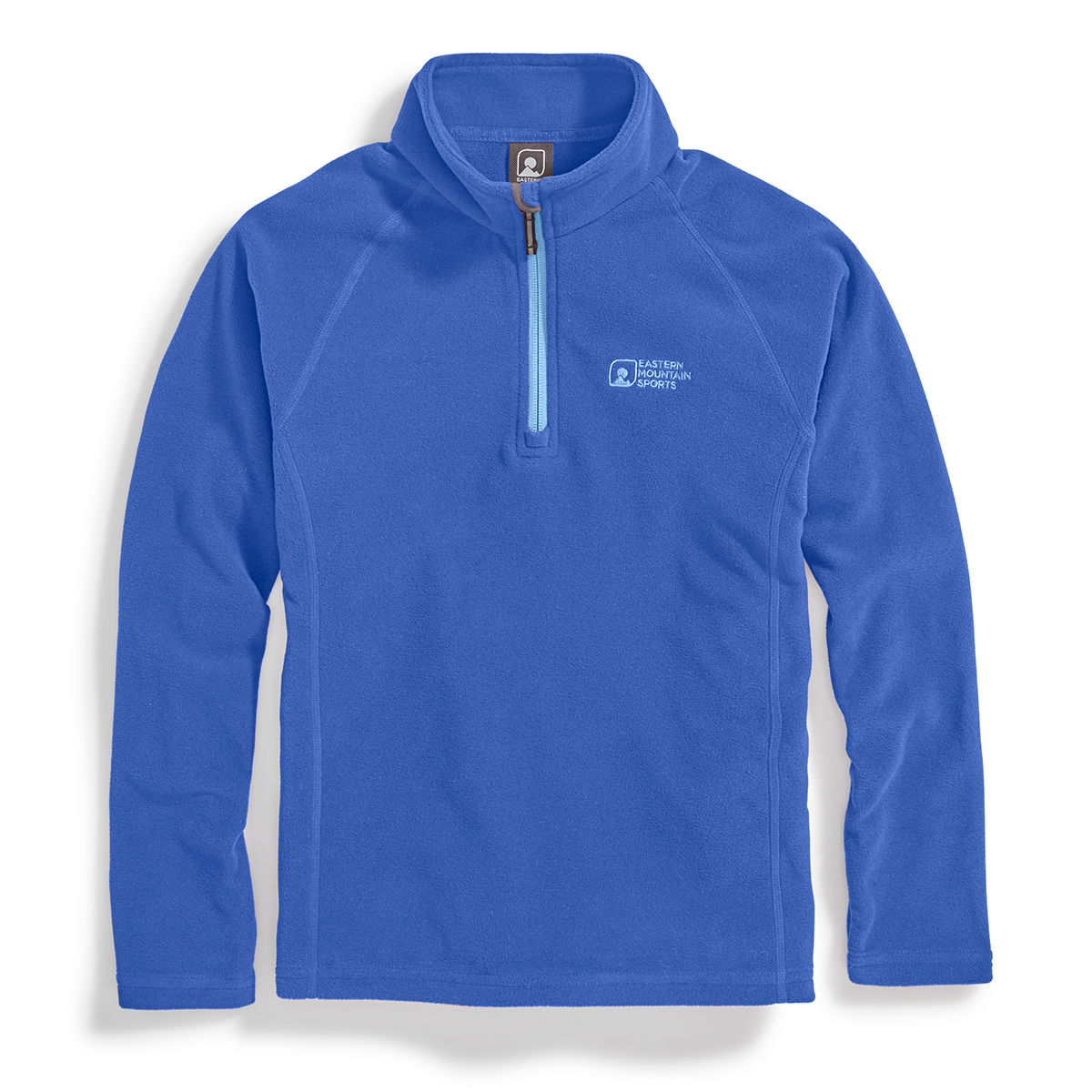 Ems Girls' Classic Micro Fleece 1/4 Zip - Blue, XS