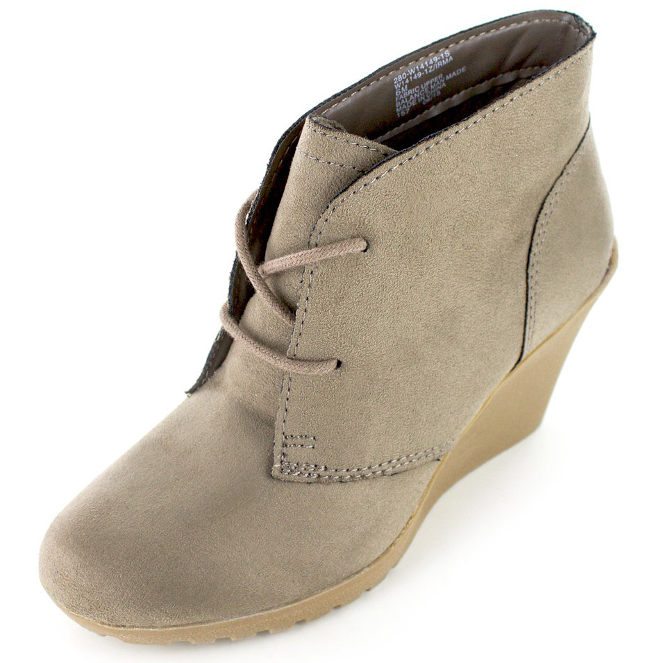 bobs wedge booties