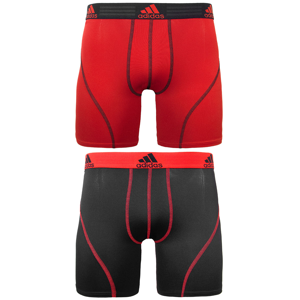 Adidas Men's Climalite Sport Performance Boxer Briefs, Black