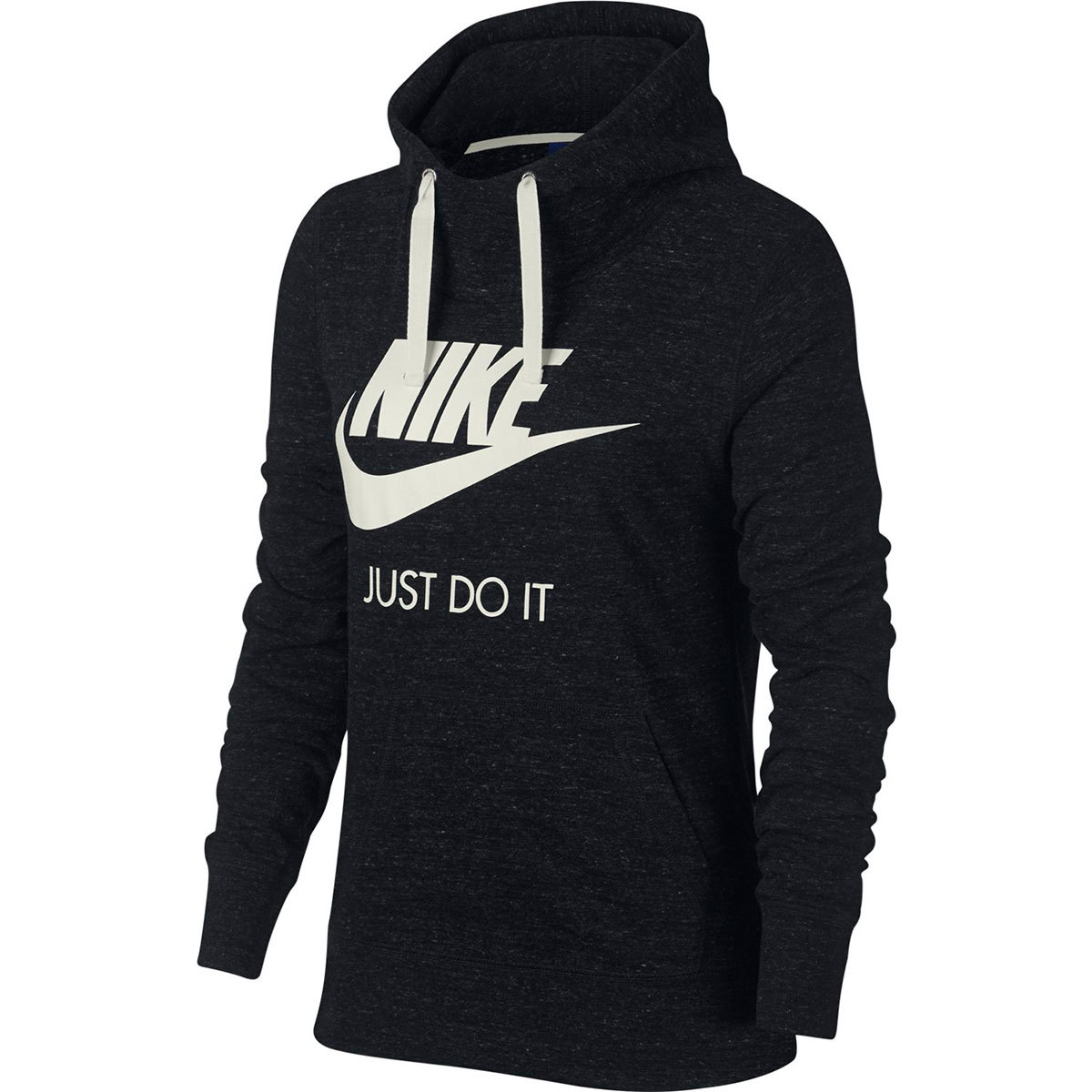 Nike Women's Sportswear Gym Vintage Pullover Hoodie - Black, L